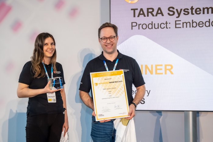 Embedded Wizard gewinnt den ersten Platz in der Kategorie Tools beim Embedded Award 2024 mit GUI-Lösung